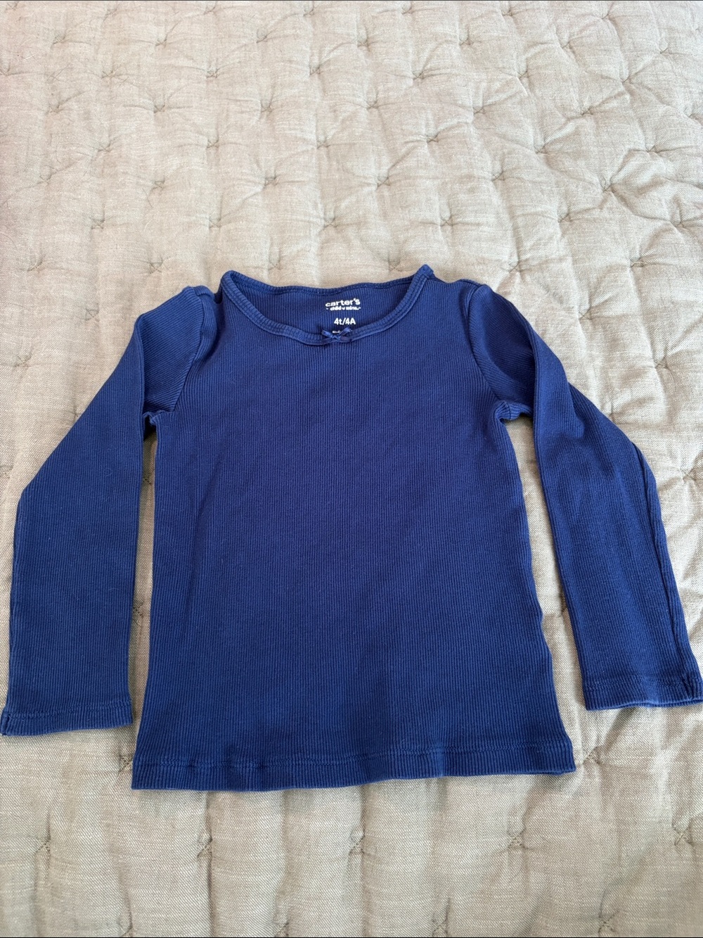 Carter's Navy Blue Long Sleeve Top